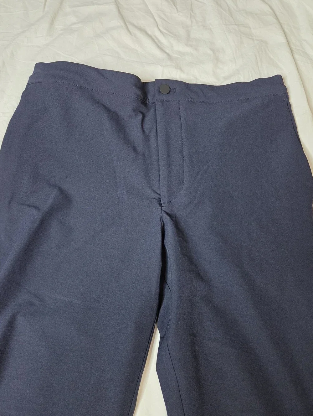 NWT Banana Republic Performance Tailored Pants Navy 34x32